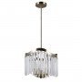 ITALUX SABRIGA PND-44544-3 LAMPA WISZĄCA PATYNA Z KRYSZTAŁAMI 