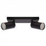 IDEUS KINKIET PLAFON SPOT REFLEKTOR MANAM GU10 2L BLACK