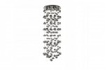 AZZARDO LUVIA XL AZ2574 LAMPA WISZĄCA BAŃKI SZKLANE DŁUGA 