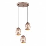ITALUX HARLEY MDM-3480/3A GD LAMPA WISZĄCA NOWOCZESNA METALOWA OPRAWA