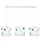Lampa abażur dziecięca - BAMBI 2265/3/L LIGHT HOME