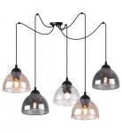 Lampa sufitowa VENICE, wisząca, żyrandol typu pająk, wielokolorowy, loft, do jadalni, salonu