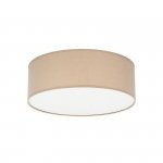 TK LIGHTING RONDO BEŻOWE 4430 LAMPA SUFITOWA PLAFON BEŻOWY ABAŻUR 45CM