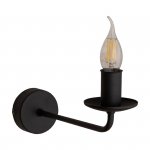 TK LIGHTING LIMAL 4611 KINKIET KLASYCZNY ŚWIECZNIKOWY CZARNY