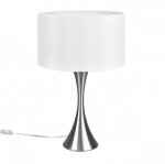 LAMPKA STOŁOWA NOCNA Z ABAŻUREM KLASYCZNA SABIA 515700107 TRIO