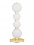LAMPA LED ZŁOTA NOWOCZESNA DO SALONU GLAMOUR LUCES EXCLUSIVAS ADAN LE43216