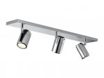 AZZARDO NOEMIE 3 IP44 AZ1306 LAMPA ŁAZIENKOWA CHROM FUNKCJONALNA POTRÓJNA
