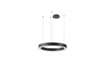 AZZARDO AZ5044 MARCO PENDANT 60CM CCT BK  LAMPA WISZĄCA RING KOŁO OBRĘCZ CZARNY Z PILOTEM ZDALNEGO STEROWANIA
