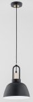 ALFA SOSNOWSCY MIRAVE 61310 LAMPA WISZĄCA METALOWA CZARNA ZŁOTA  LOFT W STYLU INDUSTRIALNYM NOWOCZESNYM