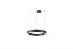 AZZARDO AZ5047 MARCO PENDANT 80CM CCT LAMPA WISZĄCA RING KOŁO OBRĘCZ CZARNY Z PILOTEM ZDALNEGO STEROWANIA
