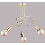 ALFA SOSNOWSCY TANGO 28313 LAMPA WISZĄCA NOWOCZESNA ZŁOTA