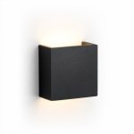 ARGON GENT 8359 KINKIET LED CZARNY METALOWY KWADRATOWY