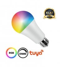 Żarówka Inteligentna RGB Smart LED E27, Wi-Fi, 8W, A60, Barwa Zmienna 