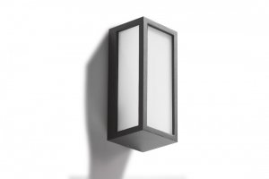 AZZARDO VENETO AZ4349 LAMPA ŚCIENNA NA ELEWACJĘ SZARA