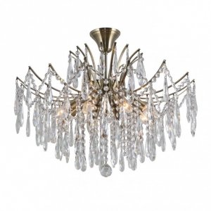 ITALUX MALLOLA PND-56808-8 LAMPA WISZĄCA Z KRYSZTAŁAMI GLAMOUR 