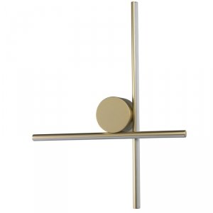 Lampa ścienna ASTA złota 78 cm