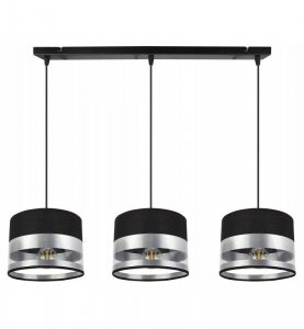 LAMPA WISZĄCA CZARNA ABAŻURY KOLORY INTENSE CHROME LIGHT HOME LIGHT HOME