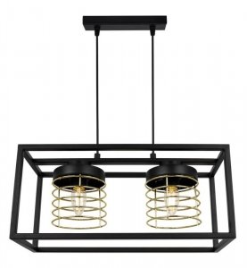 Lampa wisząca nowoczesna - RASTI CAGE 2370/2/Z LIGHT HOME