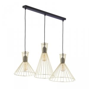 TK LIGHTING SAHARA LAMPA WISZĄCA 3 PŁ LISTWA
