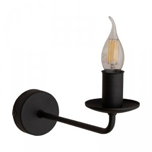 TK LIGHTING LIMAL 4611 KINKIET KLASYCZNY ŚWIECZNIKOWY CZARNY