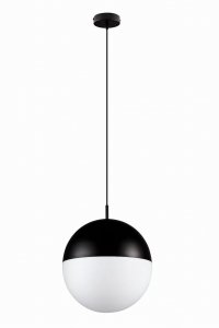 AUHILON LAMPA WISZĄCA KULA BIAŁA GLOBE P2107 35CM