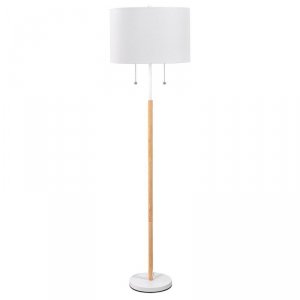 Lampa stojąca Fogo 2xE27 biała LP-0304/2F WH