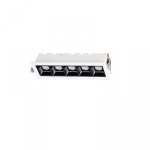Solar oprawa podtynkowa biała LED IP20 LP-0406/5RS WH