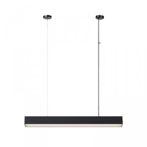 Lampa wisząca Luci M LED CCT Tuya czarna LP-1401/1P M BK Smart