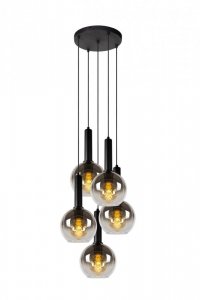 LAMPA WISZĄCA NOWOCZESNA SZKLANE KULE DO SALONU JADALNI LUCIDE MARIUS 45402/15/30