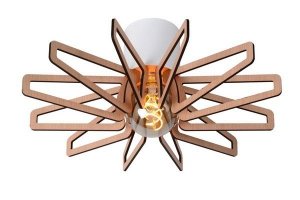 LAMPA DREWNIANA DEKORACYJNA LUCIDE ZIDANE 77184/45/31