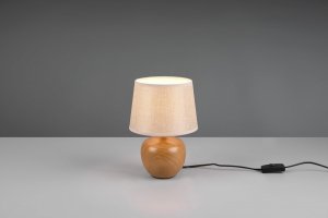 LAMPKA STOŁOWA NOCNA Z ABAŻUREM RL LUXOR R50621035