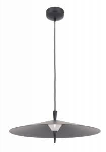 AZZARDO AZ5905 STIG BK LAMPA WISZĄCA METALOWA NOWOCZESNA LED 50CM