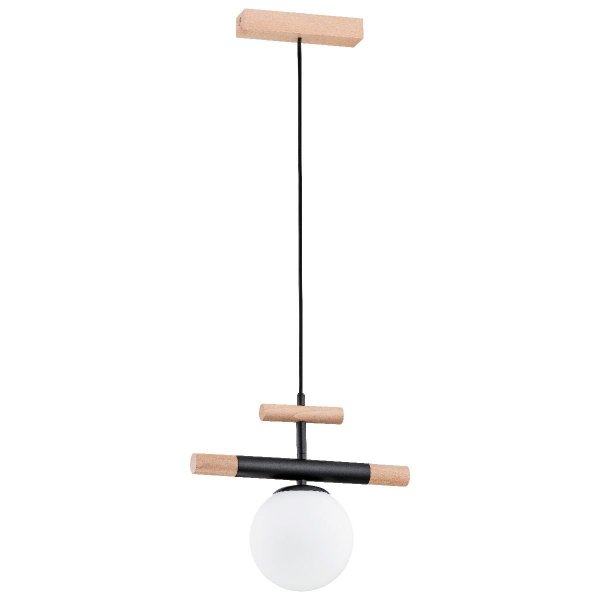 ALFA SOSNOWSCY TRENDY 60925 LAMPA WISZĄCA W STYLU SKANDYNAWSKIM BIAŁY KLOSZ