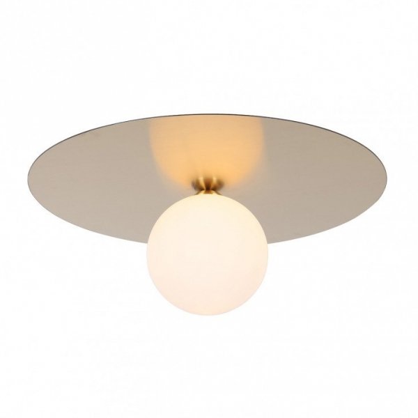 ITALUX SPOLETTO PLF-201923-1 LAMPA SUFITOWA KULA LUSTRO ZŁATY NOWOCZESNY