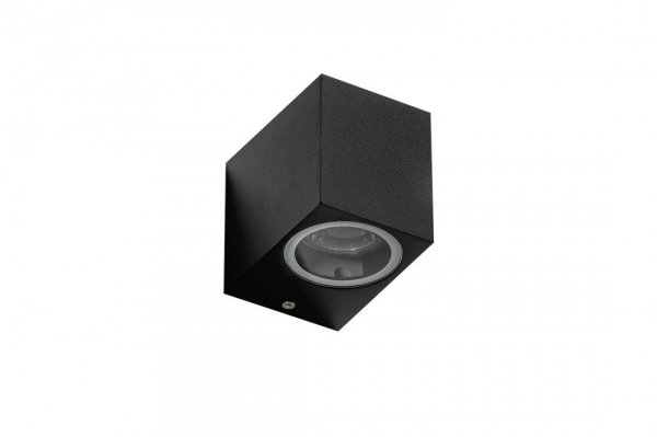 AZZARDO RIMINI SQUARE IP54 AZ4267 LAMPA ŚCIENNA ZEWNĘTRZNA CZARNA