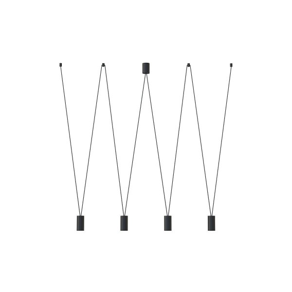 NOWODVORSKI 7822 MORE EYE LAMPA WISZĄCA CZARNA TUBY NAD STÓŁ