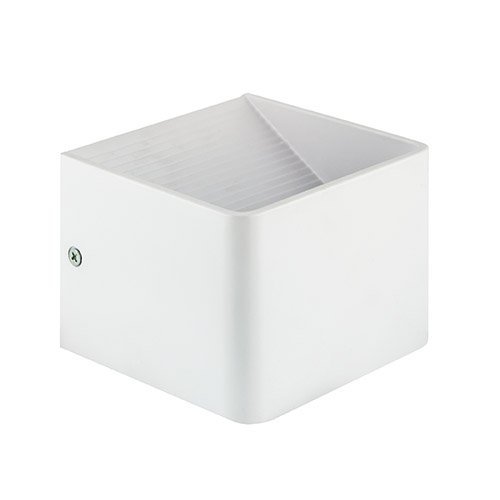 IDEUS KINKIET METALOWY KOSTKA RACA LED 5W WHITE NW