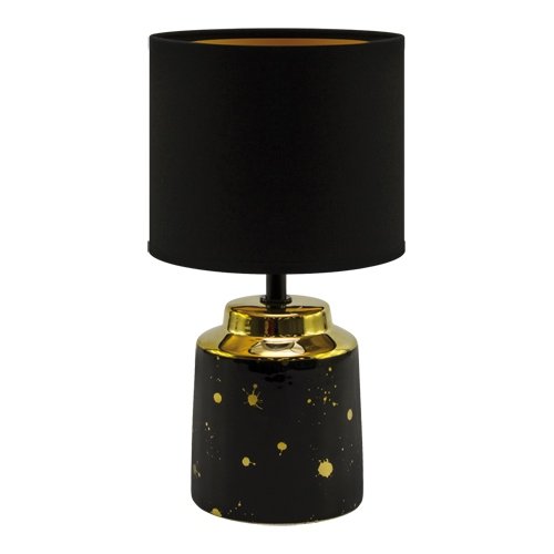 LAMPKA STOŁOWA NOCNA IDEUS HELENA E14 BLACK