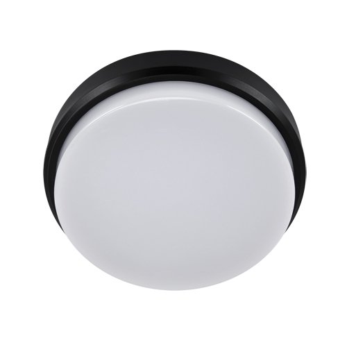 IDEUS KINKIET PLAFON CZARNY ARON LED C 12W BLACK NW
