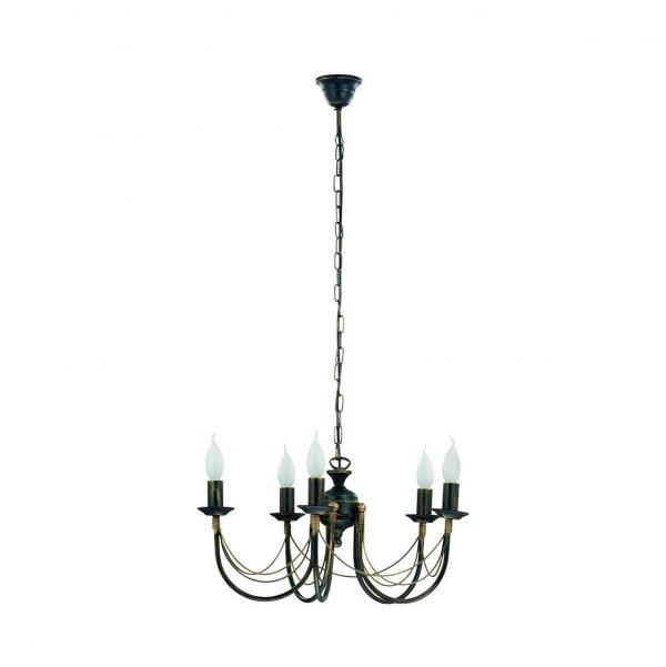 NOWODVORSKI 205 ARES LAMPA WISZĄCA CZARNA DO SALONU DO SYPIALNI NA PRZEDPOKÓJ 