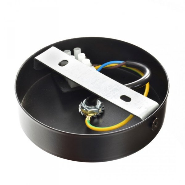 MILAGRO Lampa wisząca CLARK BLACK/GOLD 1xE27