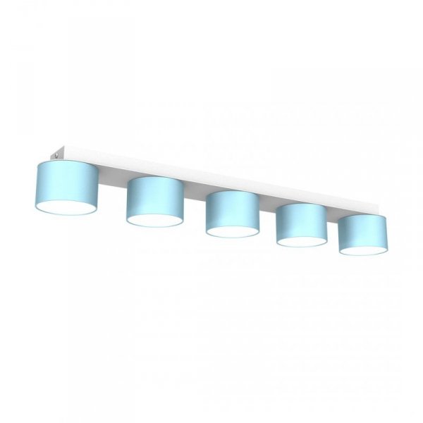 Lampa sufitowa DIXIE Blue/White 5xGX53