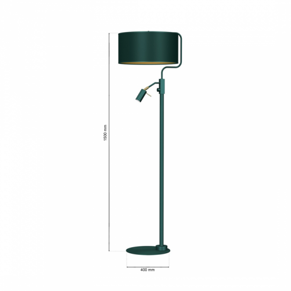 Lampa stojąca VERDE GREEN 1xE27 + 1x mini GU10
