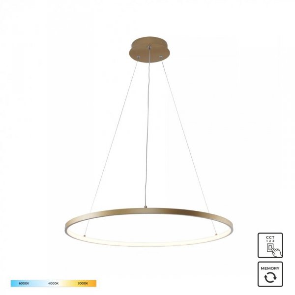 2023201-GD60 BRENO LAMPA WISZĄCA ZŁOTA/GOLD