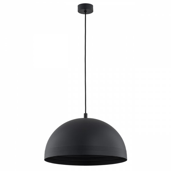 LAMPA WISZĄCA CZARNA METALOWA KOPUŁA CZARNA ZE ZŁOTYM ŚRODKIEM DO KUCHNI NAD STÓŁ ARGON BONITA ARGON BONITA 8242