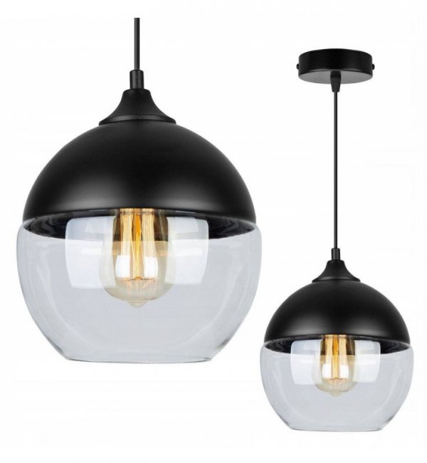 Lampa wisząca ze szklanymi kloszami - OSLO 2230/1/B LIGHT HOME