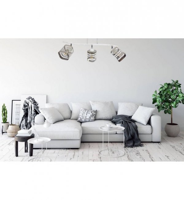 Lampa sufitowa ze szklanymi kloszami - HELIX 2285/3 LIGHT HOME