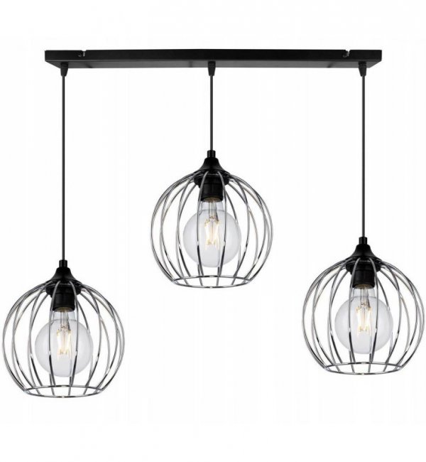 Lampa 3-płomienna LOFT  - TORONTO 2245/3/C LIGHT HOME