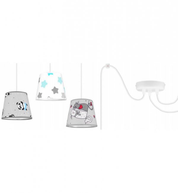 Lampa wisząca regulowana - SPIDER DIUNA 2255/3/DZ LIGHT HOME