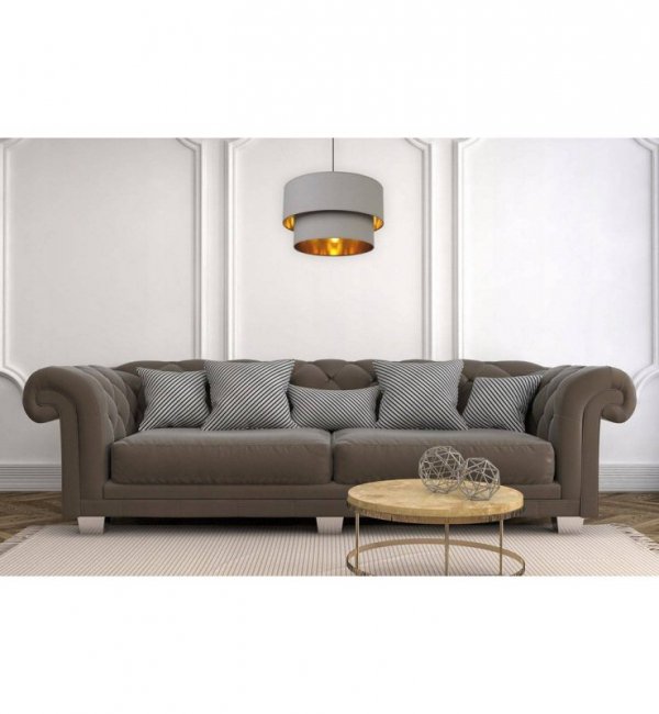 Lampa wisząca z abażurami - PREMIUM DUO 1532/1/40 LIGHT HOME